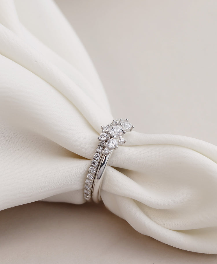 Celine Vigsel / Förlovningsring, Diamanter Nest 0.36 ct