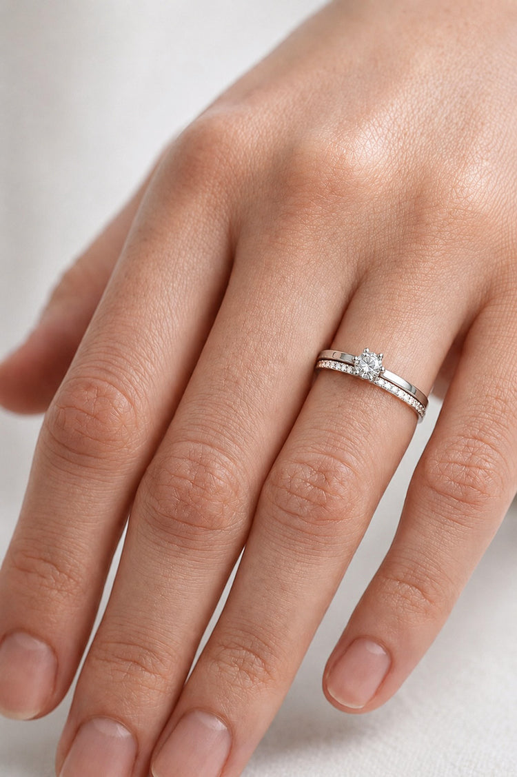 Juliette Diamantring 0,25–0,75 ct | Verlobungs- & Ehering