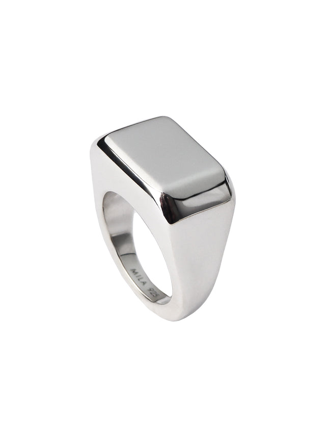 Signet Silver ring