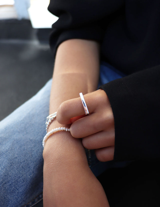 Bare Silver Ring