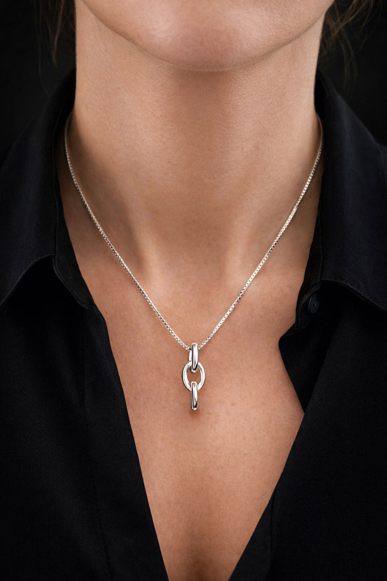 Chunky 12 mm Links Necklace | 925 sterling silver