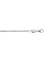 Mila Man Chain necklace silver, Rope Chain / Cordell 50 cm