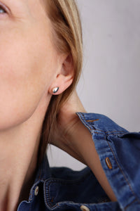 Drop Mini Silver Earrings