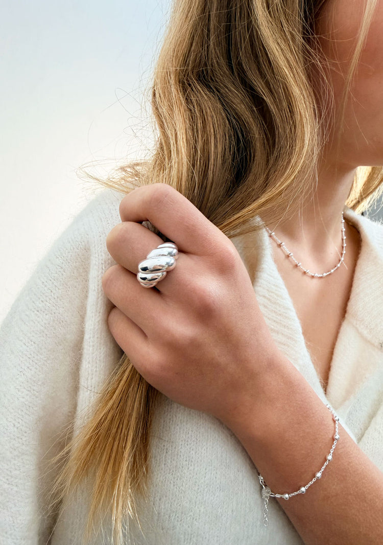 Baguette Silverring | 925 silver