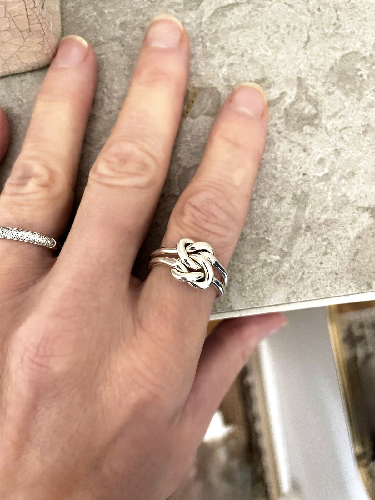 Soul Knot Silberring | 925 Silber