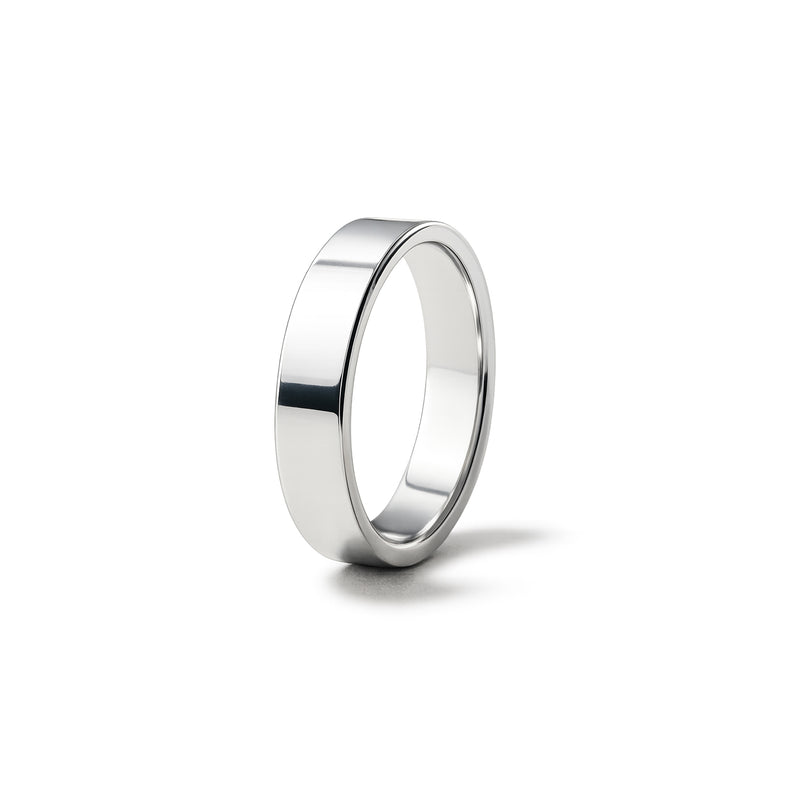 Vigsel/Förlovningsring herr, silverring 5 mm