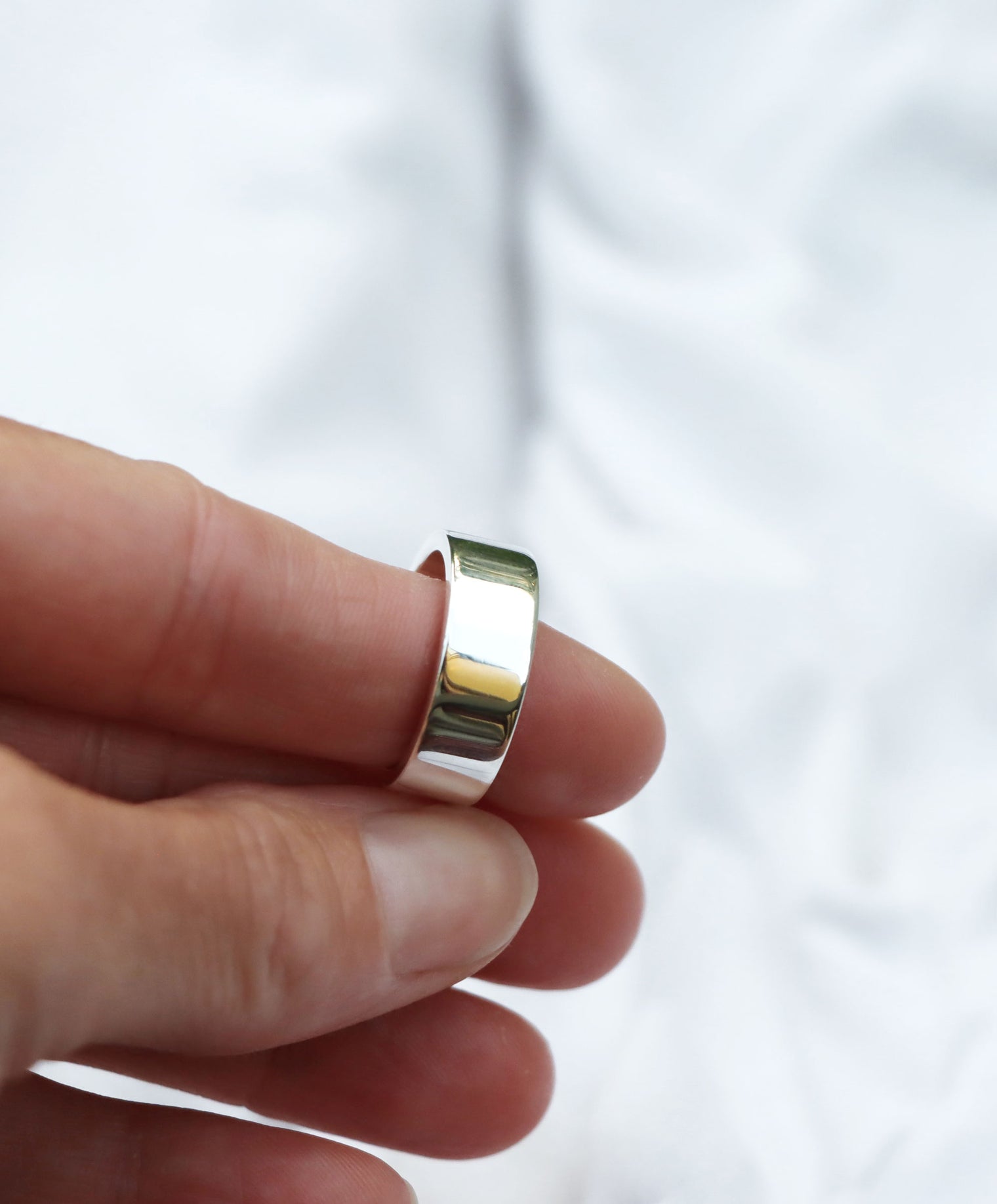 Mila Man Silberring Herren, 7 mm | 925er Silber