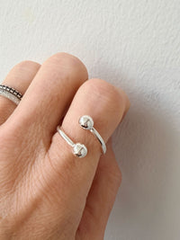 Sample Sale Omlott ring | 925 silver