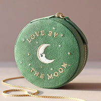 Jewelry Box Sun & Moon, Green