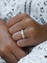 Sienna Alliance Ring Wedding/Engagement Ring | Diamond 0.32 ct