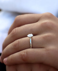 June 0,25 ct + Elise Diamantring | Trau- & Verlobungsringe Paar