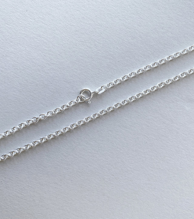 KEDJA ankar silver, 1.2 mm, 45 cm - Mila Silver