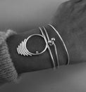 MY Bangle Armband silver - Mila Silver