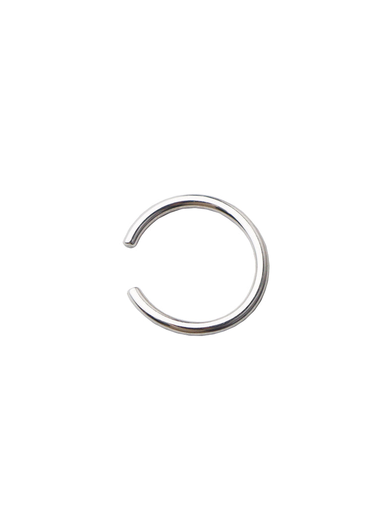 PLAIN THIN Ear Cuff, silver - Mila Silver