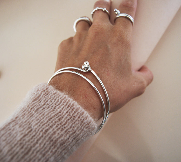 MY Bangle Armband silver - Mila Silver